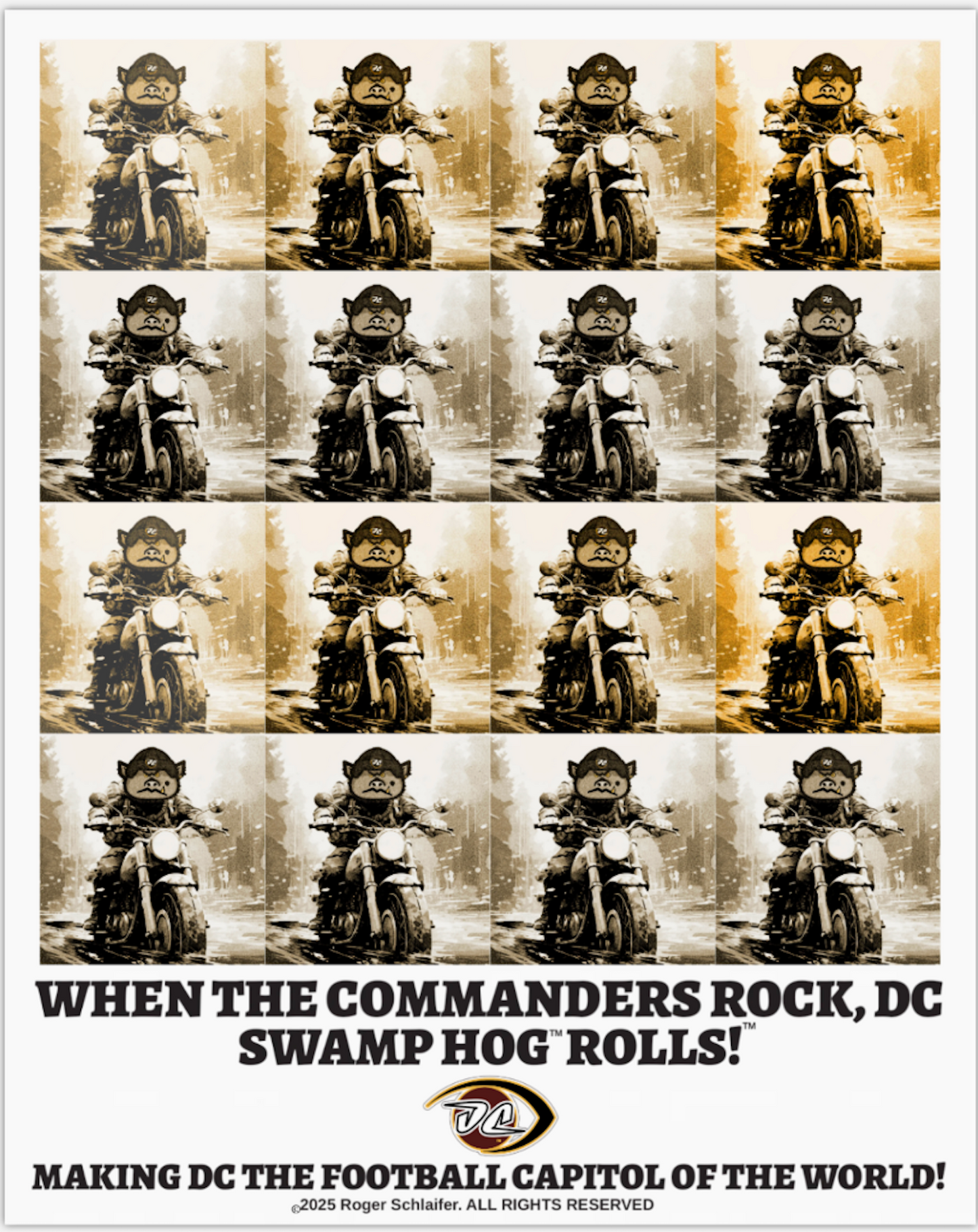 WARHOG Print (Signed)